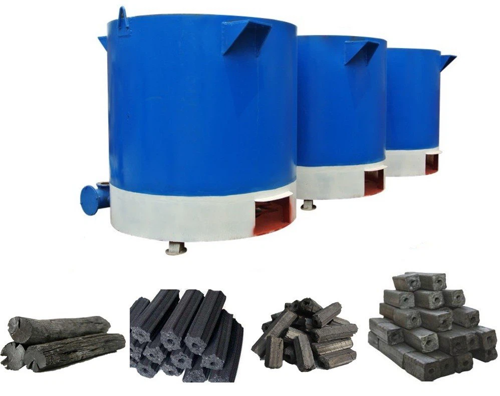 Charcoal making machines carbonization furnaces