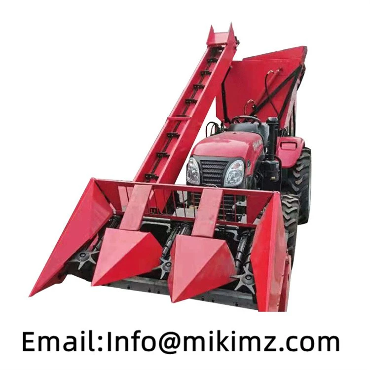  Combine Corn Harvesting 2 Rows Big Horsepower Corn Maize Harvester Machines 