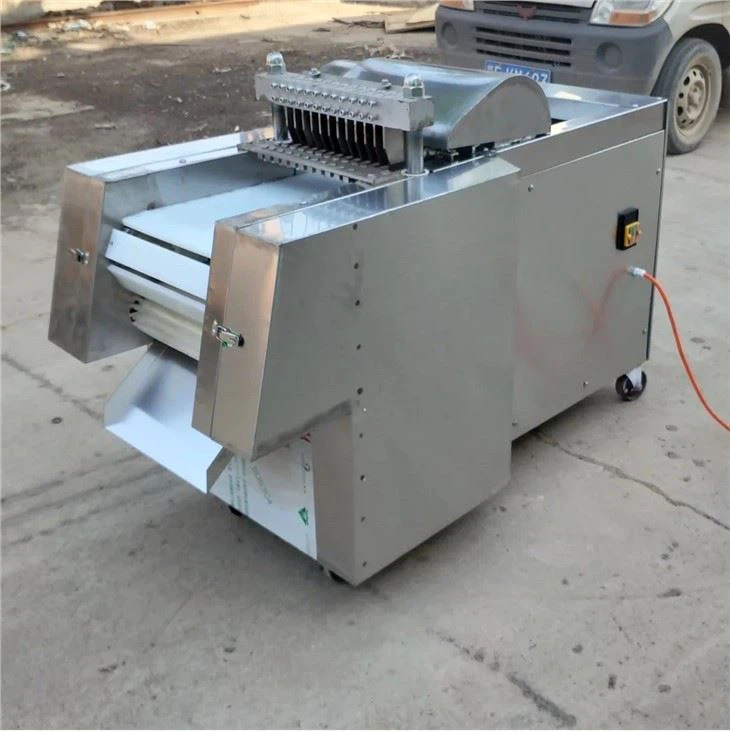 Semi Automatic Slicer Cube Frozen Commercial Cutter Price