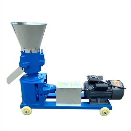 Granulator z płaską matrycą