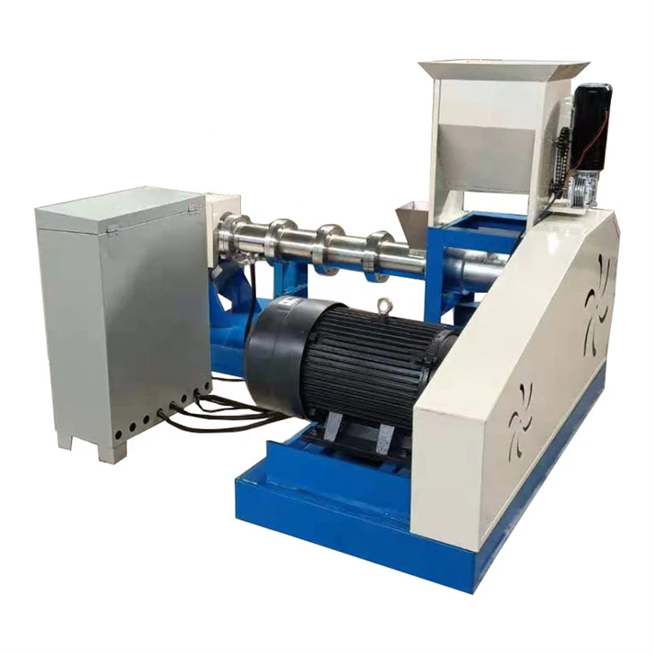 Space-Saving Floating Feed Extruder